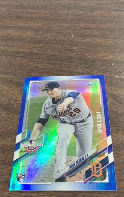 2021 Topps Opening Day #92 Tarik Skubal — front