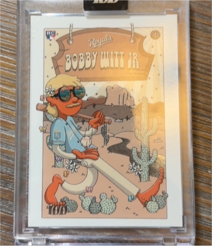 2022 Topps Project 100 #61 Bobby Witt Jr. — front