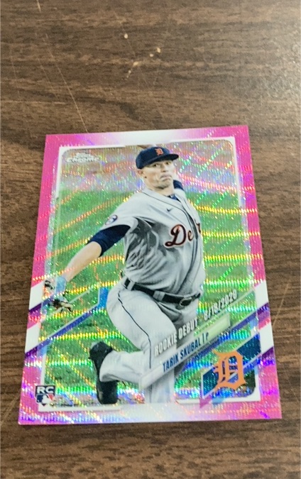 2021 Topps Chrome #103 Tarik Skubal — front