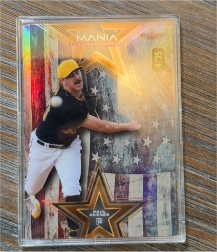 2024 Wild Card Auto Mania #AMAS-PS2 Paul Skenes — front