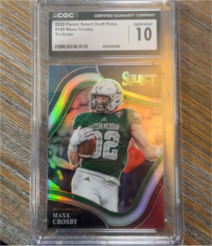 2022 Panini Select Draft Picks #189 Maxx Crosby — front