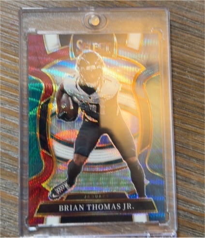 2024 Panini Select #91 Brian Thomas Jr. Rookie Concourse — front