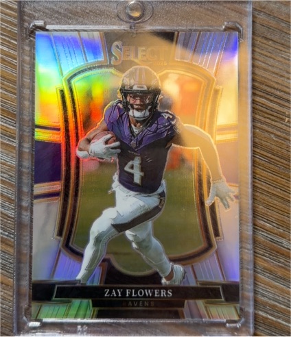 2025 Panini Select #162 Zay Flowers — front