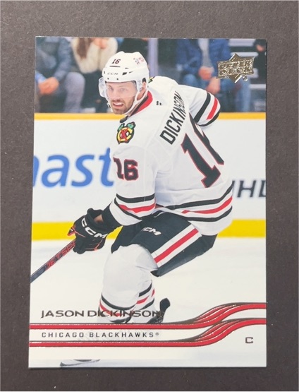 2023 Upper Deck #289 Jason Dickinson — front