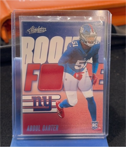 2025 Panini Absolute #RF-ACR Abdul Carter Rookie Force — front