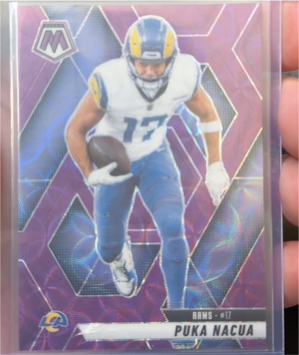 2025 Panini Mosaic #102 Puka Nacua — front