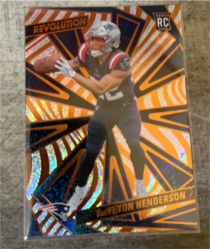 2025 Panini Revolution #244 TreVeyon Henderson — front