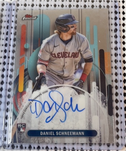 2025 Topps Finest #FA-DAS Daniel Schneemann — front