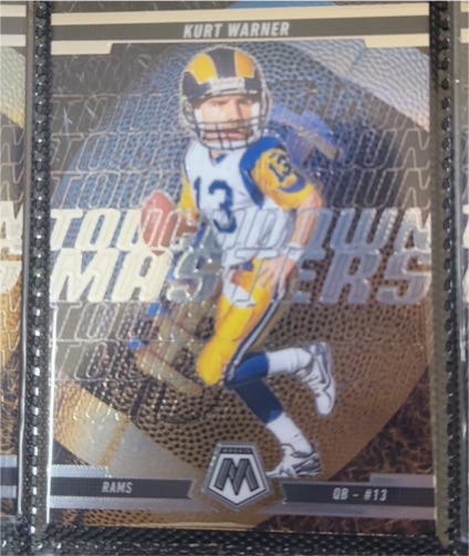 2025 Panini Mosaic Touchdown Masters #19 Kurt Warner — front