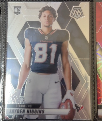 2025 Panini Mosaic #286 Jayden Higgins — front
