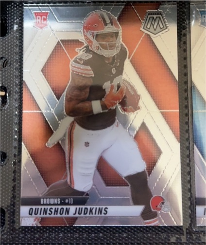 2025 Panini Mosaic #365 Quinshon Judkins — front