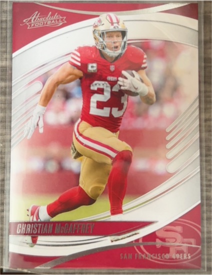 2025 Panini Absolute #49 Christian McCaffrey — front