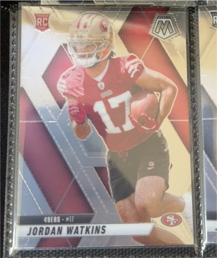 2025 Panini Mosaic #359 Jordan Watkins — front
