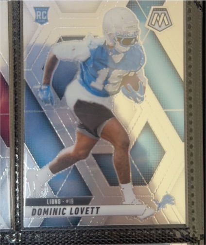 2025 Panini Mosaic #363 Dominic Lovett — front