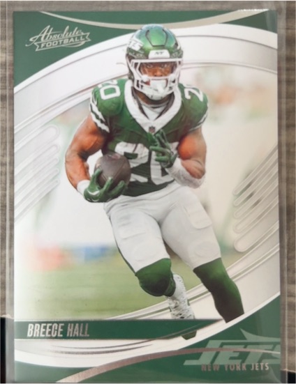 2025 Panini Absolute #35 Breece Hall — front