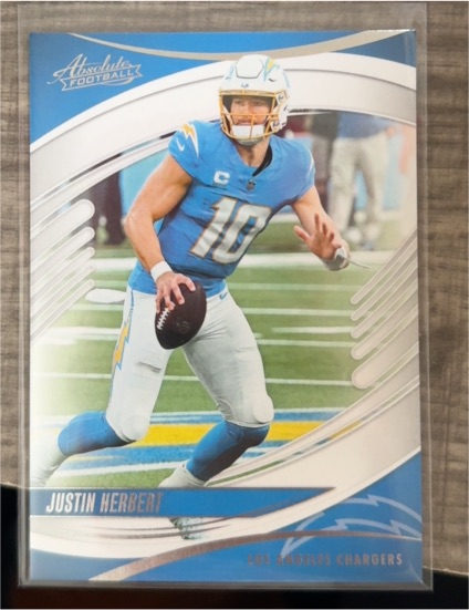 2025 Panini Absolute #11 Justin Herbert — front