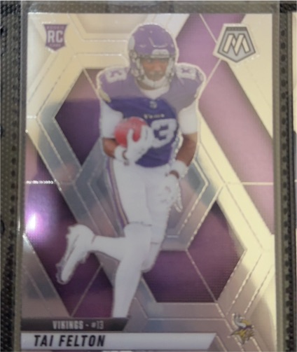 2025 Panini Mosaic #329 Tai Felton — front