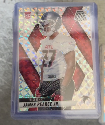 2025 Panini Mosaic #357 James Pearce Jr. — front