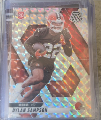 2025 Panini Mosaic #355 Dylan Sampson — front