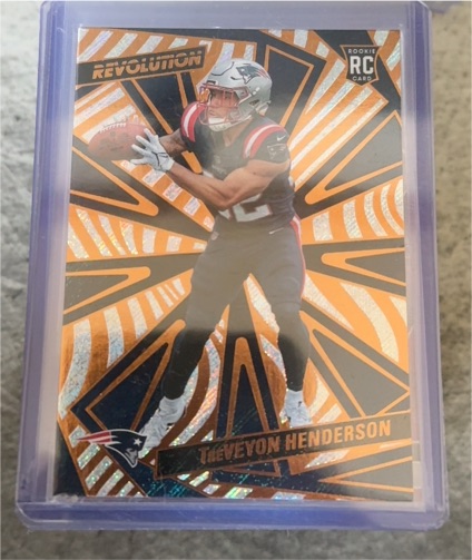 2025 Panini Revolution #244 TreVeyon Henderson — front