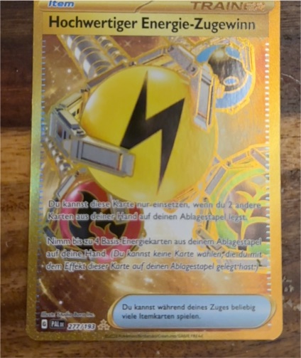 2023 Pokémon Paldea Evolved #277 Superior Energy Retrieval — front