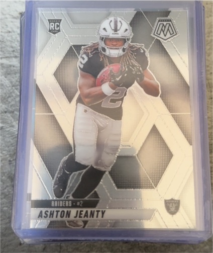 2025 Panini Mosaic #345 Ashton Jeanty — front