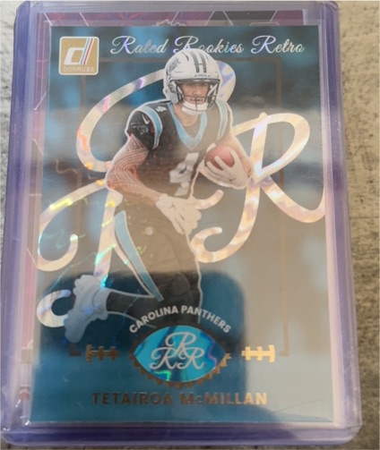 2025 Panini Donruss #3 Tetairoa McMillan Rated Rookies Retro — front