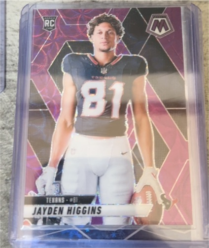 2025 Panini Mosaic #286 Jayden Higgins — front