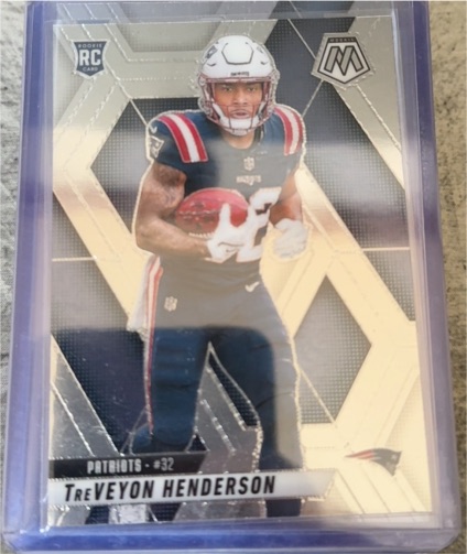 2025 Panini Mosaic #325 TreVeyon Henderson — front