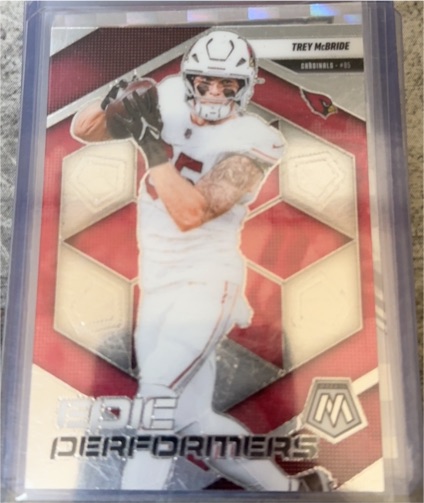 2025 Panini Mosaic Epic Performers #10 Trey McBride — front