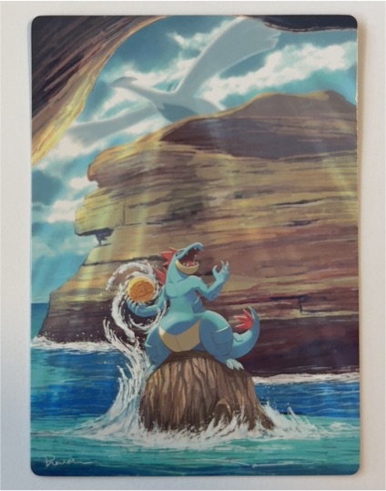 2024 ZA Studio Feraligatr Art Card — front