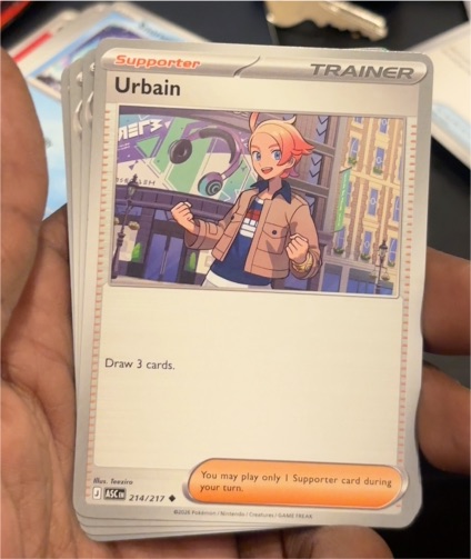 2023 Pokémon Ascended Heroes #214 Urbain — front