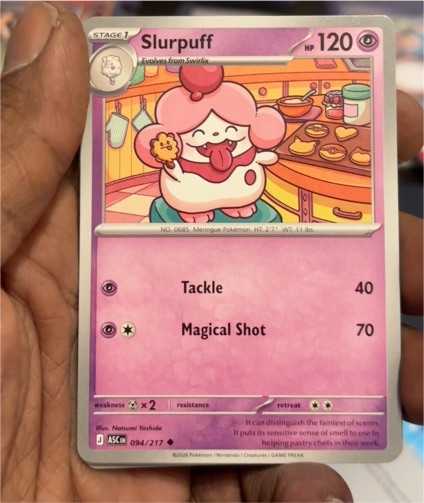 2026 Pokémon Ascended Heroes #094 Slurpuff — front