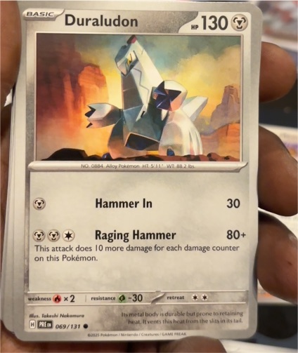 2025 Pokémon #069 Duraludon — front
