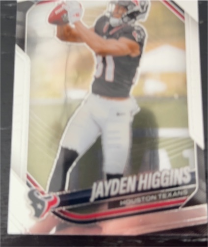 2025 Panini Prizm #376 Jayden Higgins — front