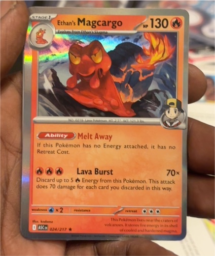 2025 Pokémon #024 Ethan's Magcargo — front
