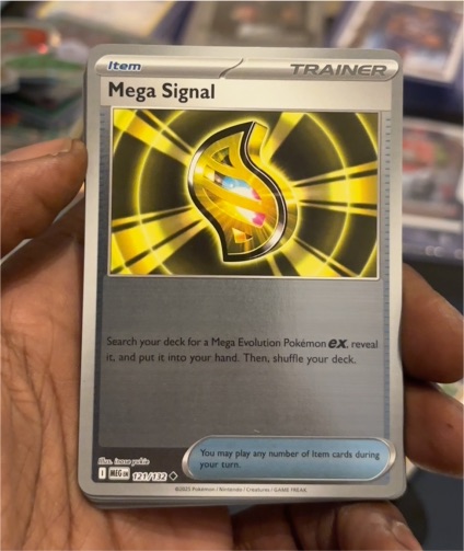 2023 Pokémon Mega Evolution #121 Mega Signal — front