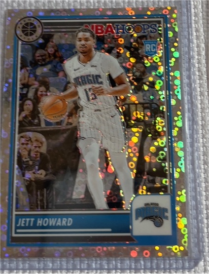 2023-24 Panini NBA Hoops Premium Stock #129 Jett Howard — front