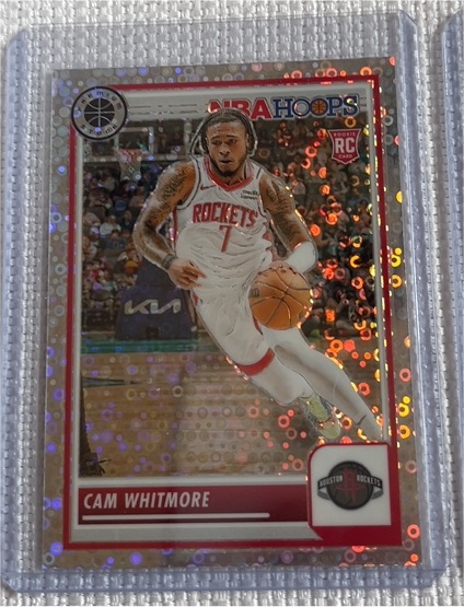 2023-24 Panini NBA Hoops Premium Stock #109 Cam Whitmore — front