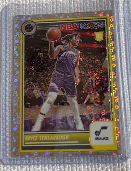 2023-24 Panini NBA Hoops Premium Stock #225 Brice Sensabaugh — front