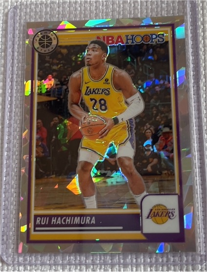 2023-24 Panini NBA Hoops Premium Stock #24 Rui Hachimura — front