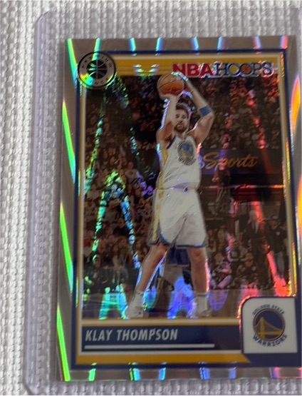 2023-24 Panini NBA Hoops Premium Stock #255 Klay Thompson — front