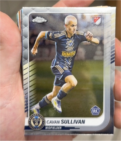 2025 Topps Chrome MLS #6 Cavan Sullivan — front