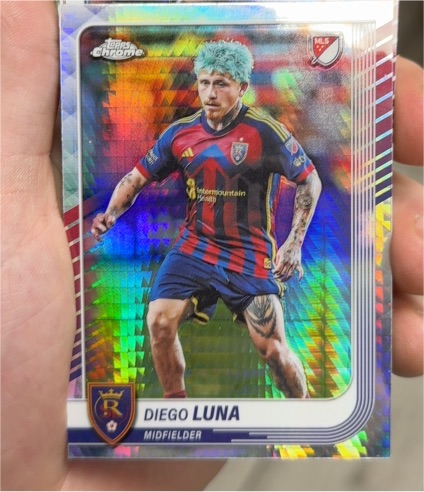 2025 Topps Chrome MLS #149 Diego Luna — front
