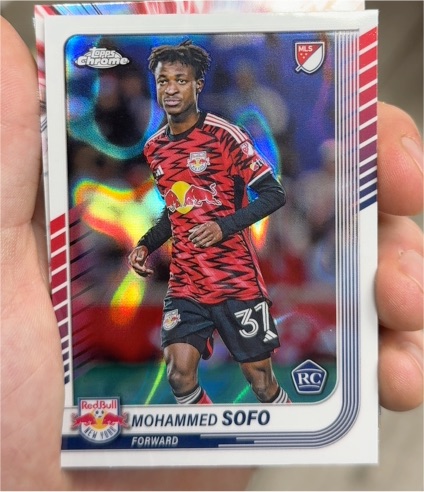 2025 Topps Chrome MLS #56 Mohammed Sofo — front