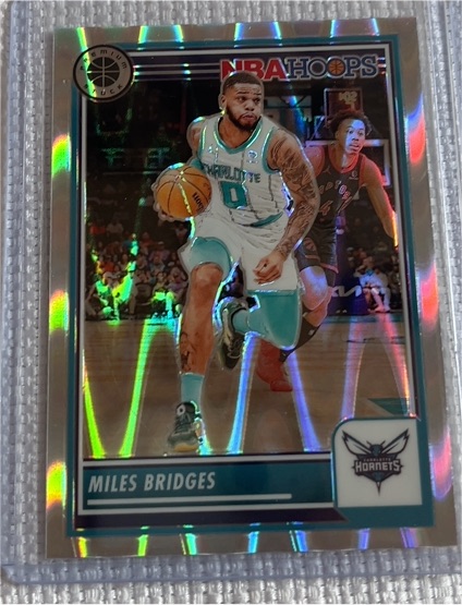 2023-24 Panini NBA Hoops Premium Stock #229 Miles Bridges — front