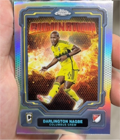 2025 Topps Chrome MLS #EL-18 Darlington Nagbe Elimination — front