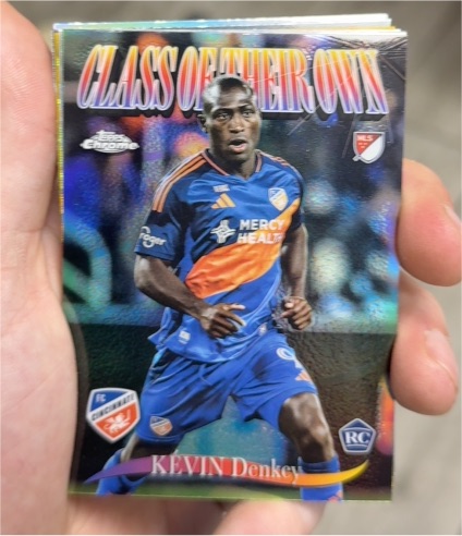 2025 Topps Chrome MLS #CO-19 Kevin Denkey Class of Their Own — front