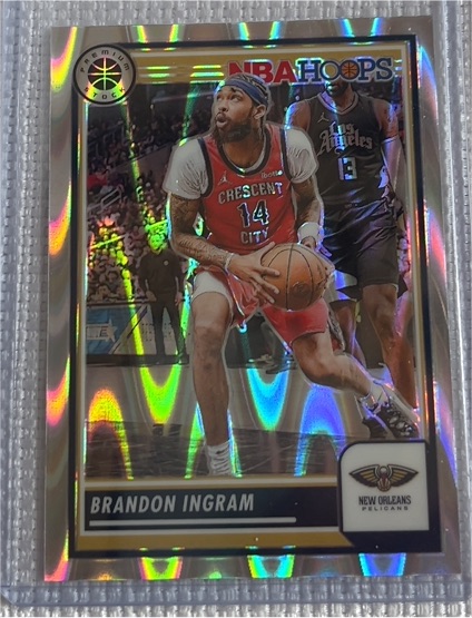 2023-24 Panini NBA Hoops Premium Stock #191 Brandon Ingram — front
