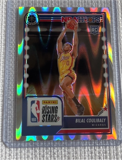 2023-24 Panini NBA Hoops Premium Stock #287 Bilal Coulibaly — front